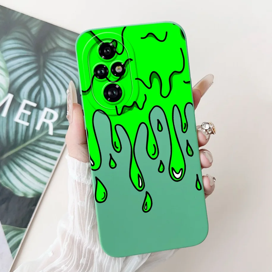 Luxury Marble Moon Frosted Shockproof Silicone Case - Soft Protective Bumper Cover