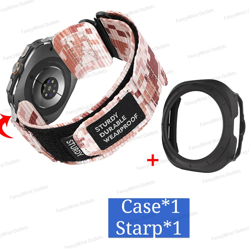 Premium Nylon Sport Strap for Smartwatch - Enhanced Replacement Wristband Accessory