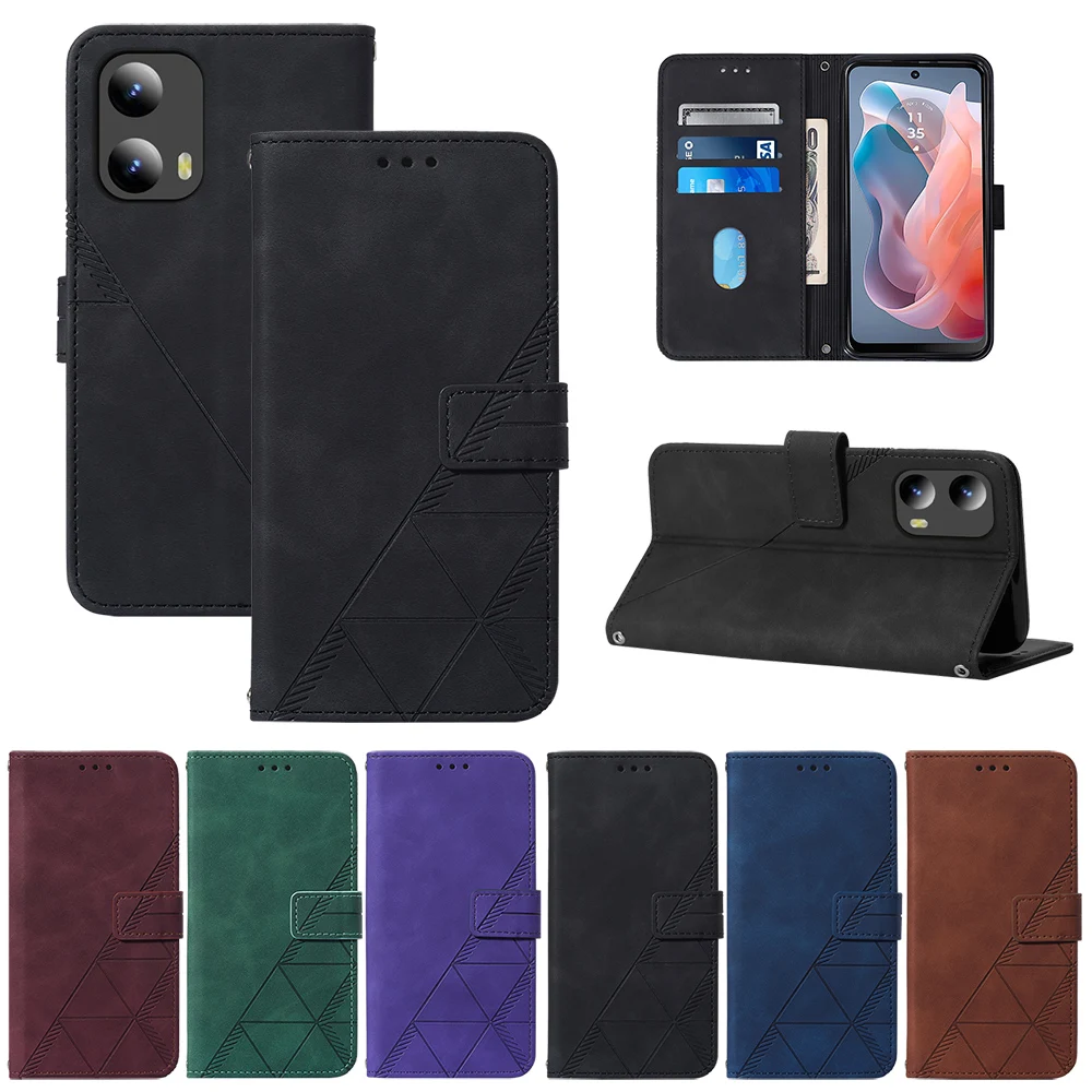 Leather Wallet Flip Case Phone Cover
