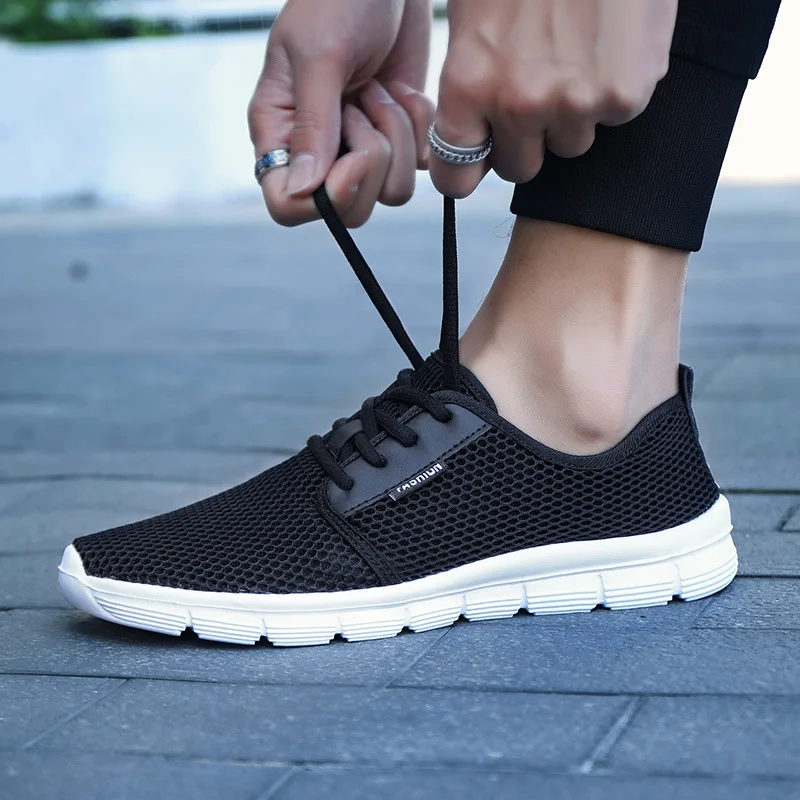 

new casual shoes men's summer sneaker large size outdoor running breathable beach woman couple lightweight sports shoes 2021