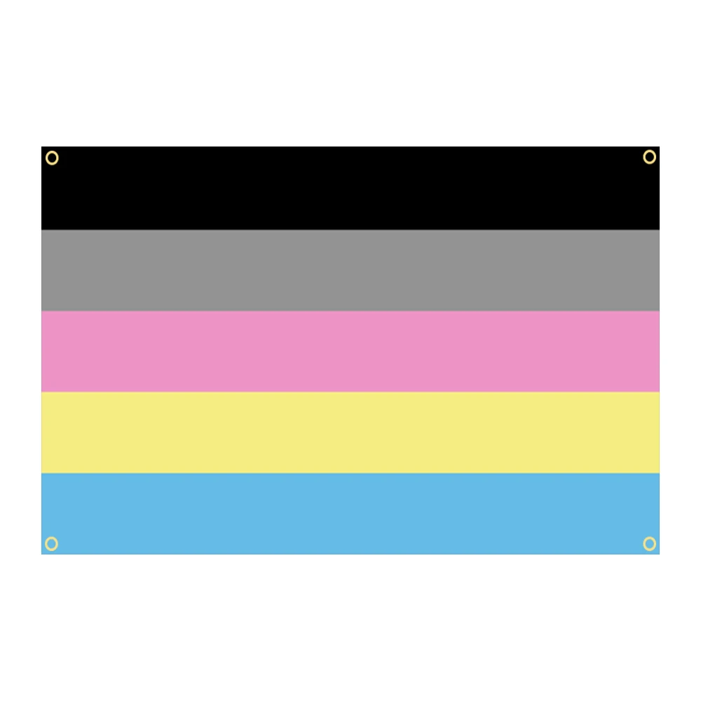 

Polygender Flag 3x5Ft Poly Rainbow Inclusive Flag