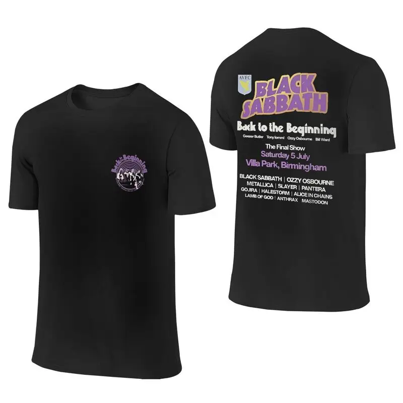Black Sabbath Back to the beginning Tシャツ BLACK SABBATH Back To The Beginning 2025 T Shirt Full Size S