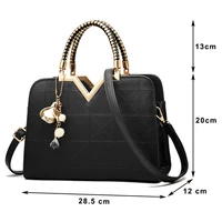Top-handle Bags Designer Shoulder Bag for Women Fashion Handbags High Quality Unusual Pu Shell Bags Beading Zipper Luxury Brand 4