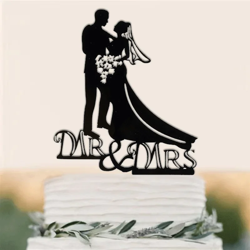 Acrylic Baking Decoration Happy Birthday Cake Topper Wedding & Engagement Bride & Groom Boy Girl Party Anniversary party decorations