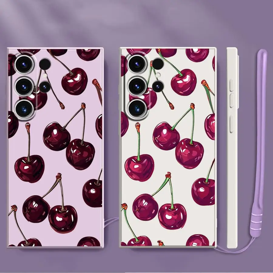 Cherry Fruit Design Phone Cover Case