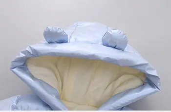 Infant Boy Girl Warm Thick Romper Jumpsuit Hooded Snowsuit Coat Kids Clothing 2024 Overalls Baby Clothes Winter Velvet Newborn 5