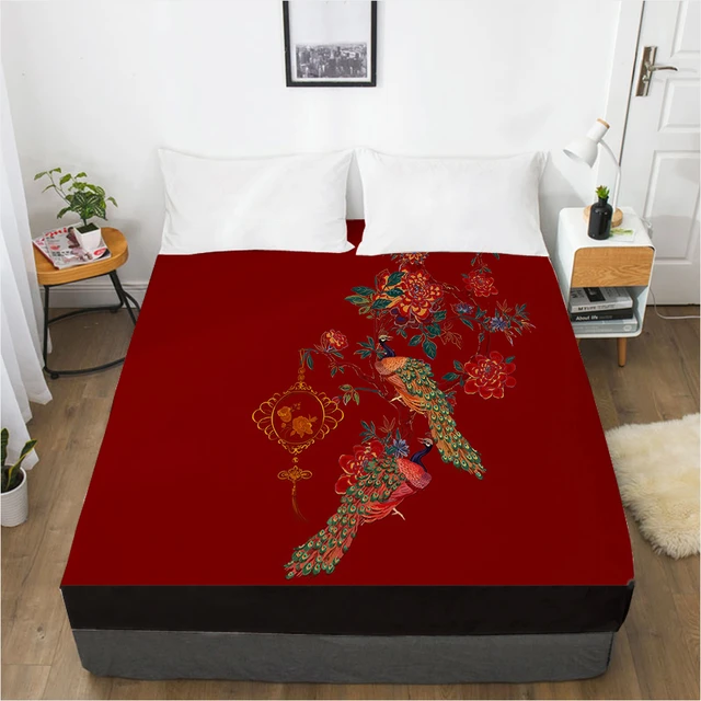 Sabana Bajera 180x200 A Cuadros Sabanas Cama Bohemio Juego de