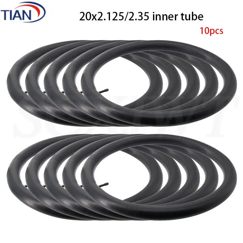 High-Quality 20-Inch Electric Bicycle Inner Tube with Durable Rubber Tires