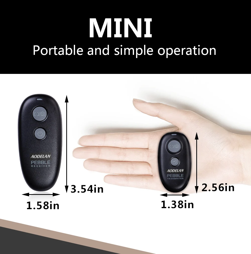 Description Picture 4 of itemWireless Camera Remote Control Shutter Release For Nikon Z5 Z7II Z6II D90 Df D780 D7500 D750 D7200 D7100 D7000 P1000 P7800 P7700