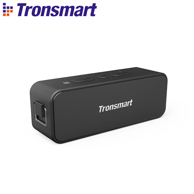 Tronsmart T2 Plus Bluetooth 5.0 Speaker 20W Portable Speaker 24H Column IPX7 Soundbar with NFC, TWS,Voice Assistant,Micro SD|Portable Speakers| - AliExpress