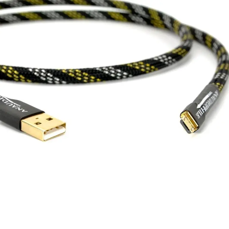 HIFI USB To Micro USB Cable Proferssional High Quality For Computer DAC Mobile Cell Phone Tablet