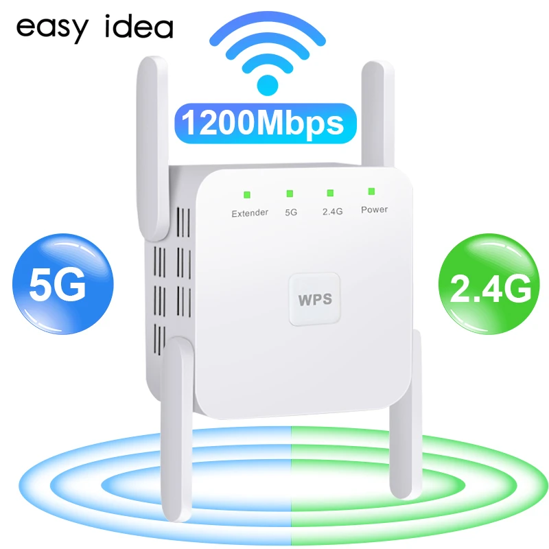 5G Wifi Repeater 5Ghz Wifi Extender Long Range 5 Ghz Wifi Signal