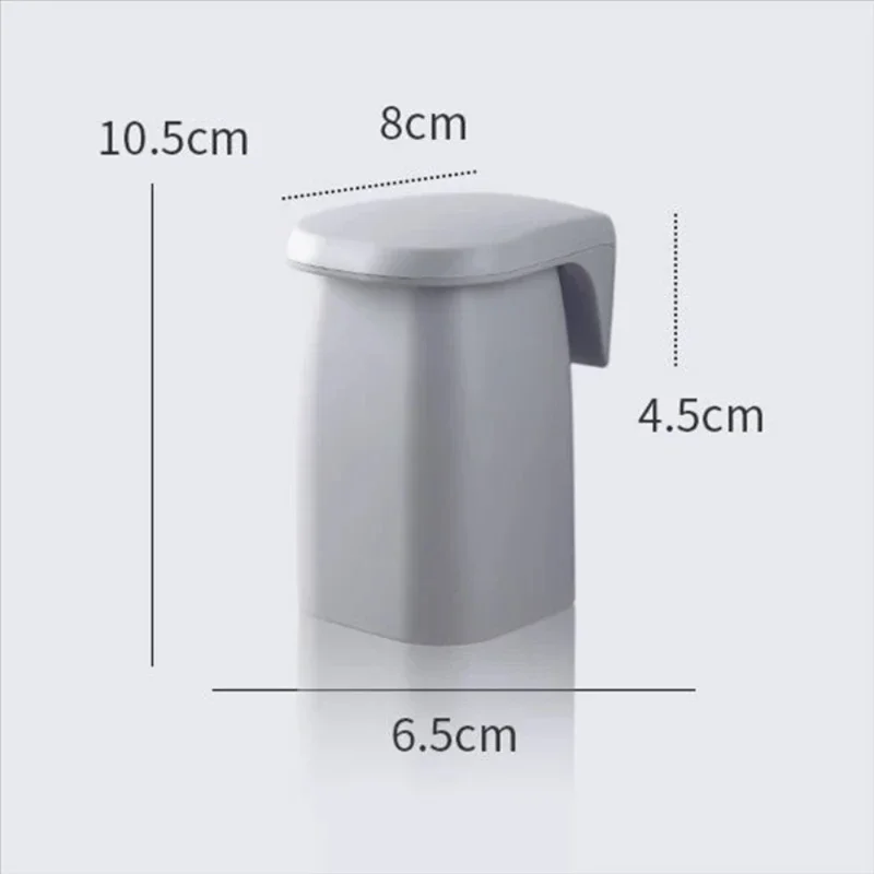 1Pc Magnetic Cup Wall Mount Couples Family Toothbrush Holder Fashion Minimalist Solid Color Bathroom Organizer_voghion.com