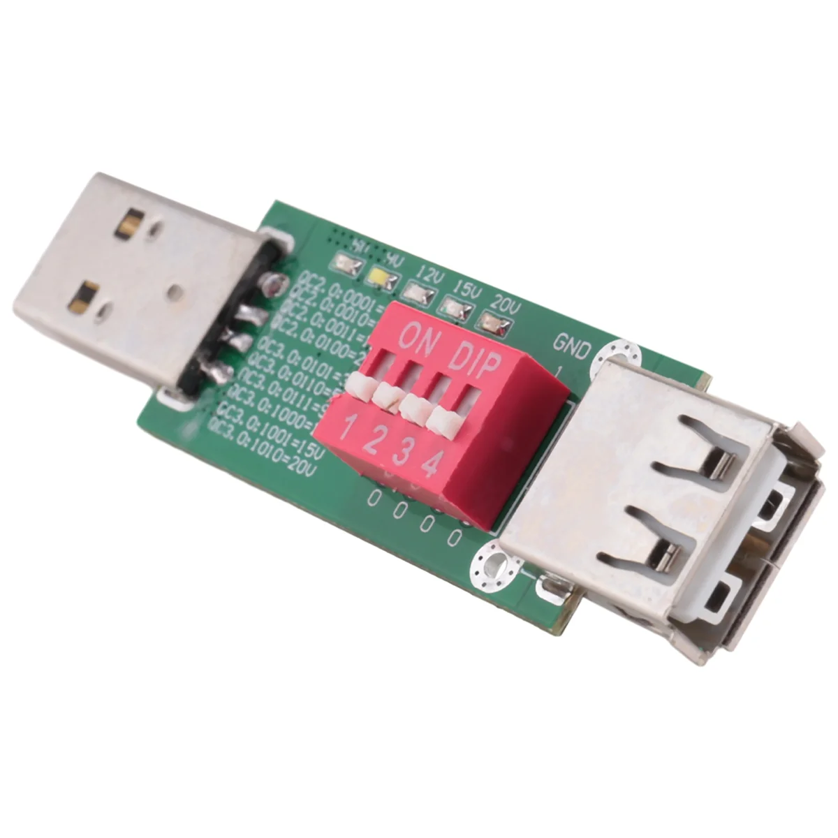 

Плата тестера QC3.0 Decoy QC для QC2.0 QC3.0 Qualcomm, плата тестирования быстрой зарядки с фиксированным напряжением