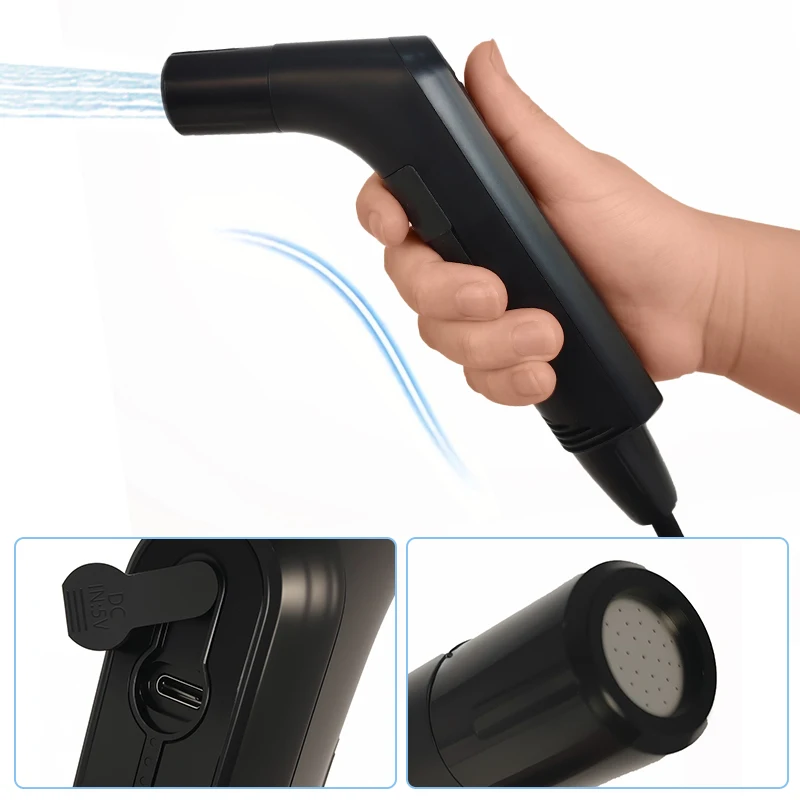 Portable washbasin for travel ladies/men personal hygiene rechargeable electric washbasin, used for toilet handheld washbasin no