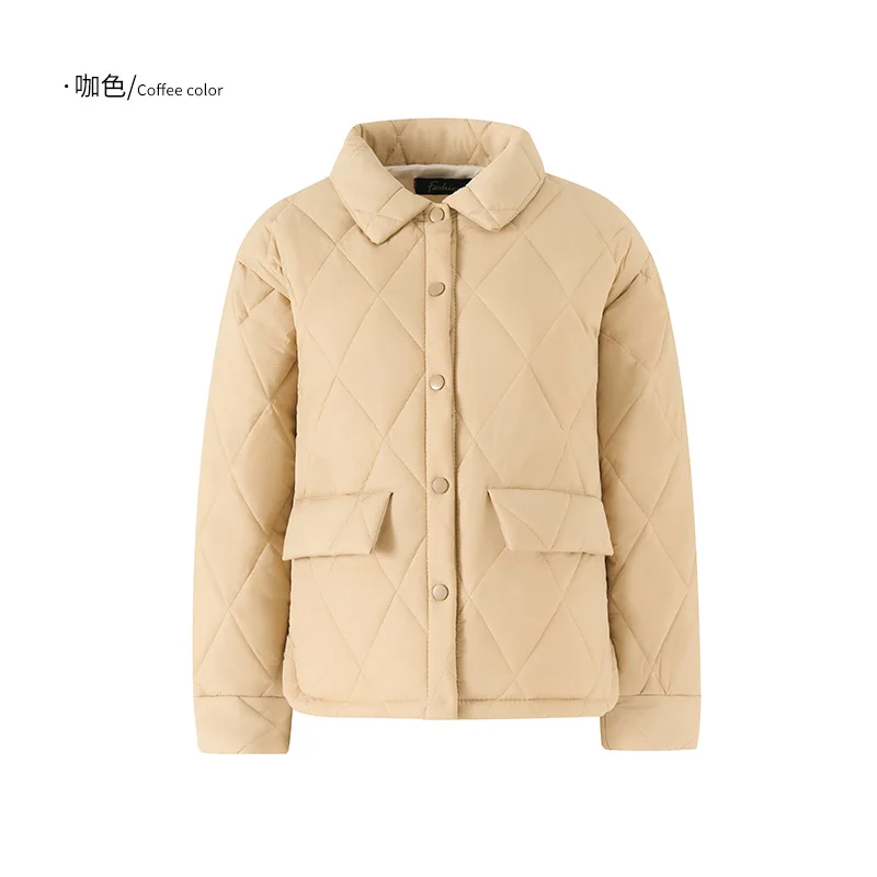 

Стеганая куртка для женщин, пальто из искусственного хлопка, свободные хлопковые топы, одежда для зимы и осени, подходит для поездок