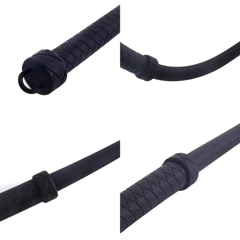 Silicone Riding Crops 61cm Riding Horse Whip Racing Whip Equestrian Training Crop Submissive Riding Horse Whipping Tools