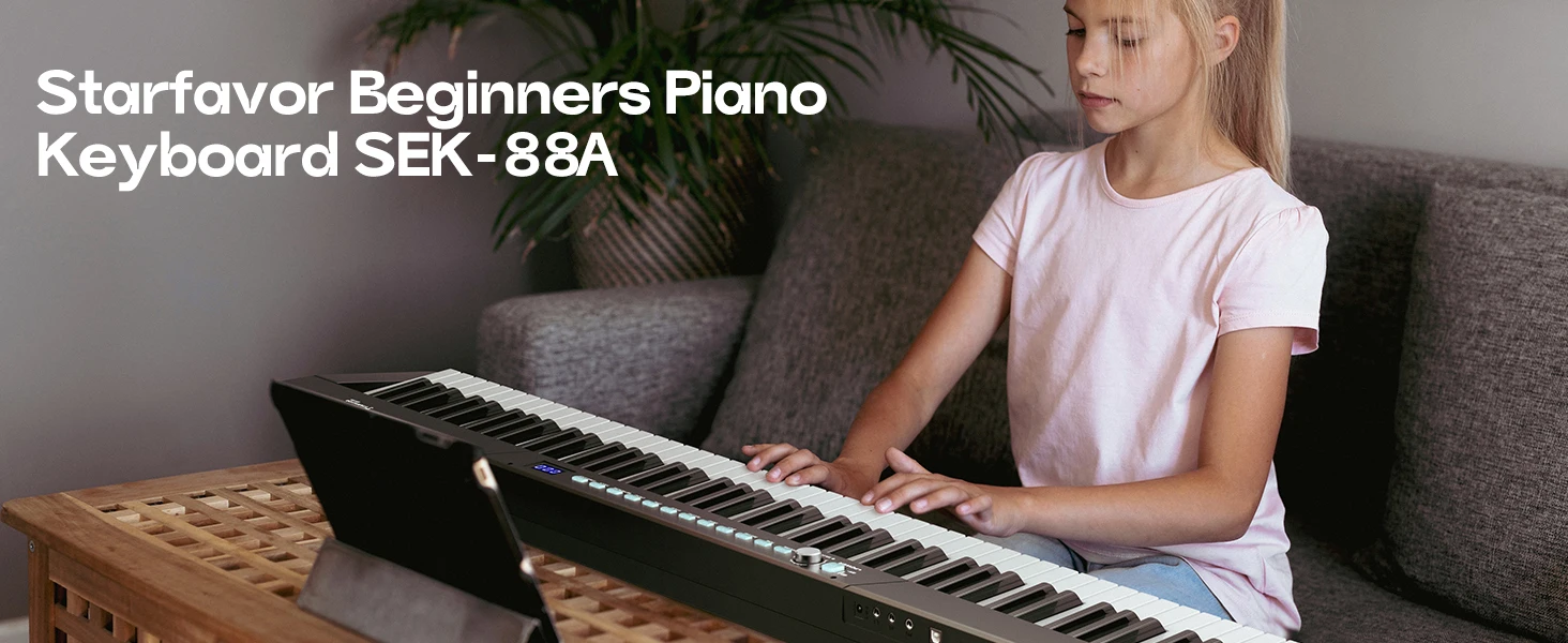 Starfavor 88 key keyboard for beginner