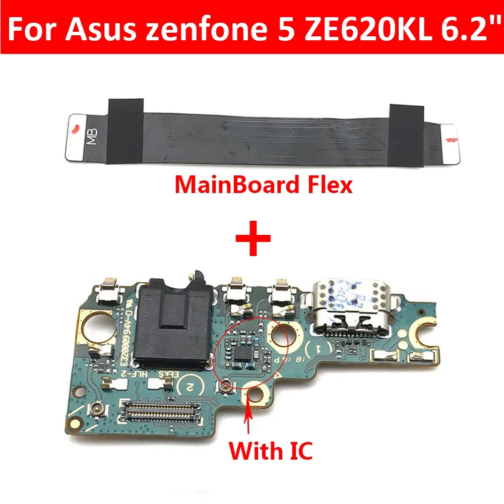 ASUS - Zenfone5 充電器、箱付き　ASUS　ZE620KL スペアパーツ,新しい充電ポート,asus zenfone 5 ze620kl 6.2,USB