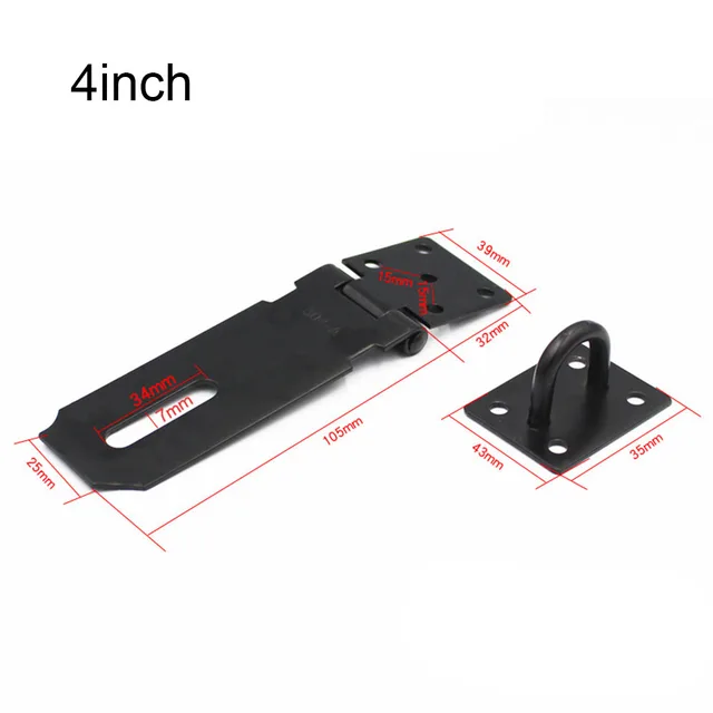 black 4 inch