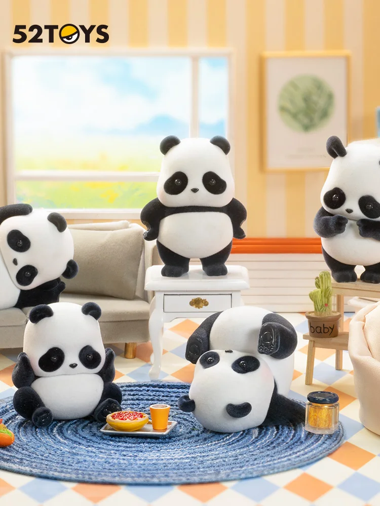 

52TOYS Panda Roll Daily Second Bullet Panda Flower Handmade Ornament фигуры для сада и дачи home kawaii