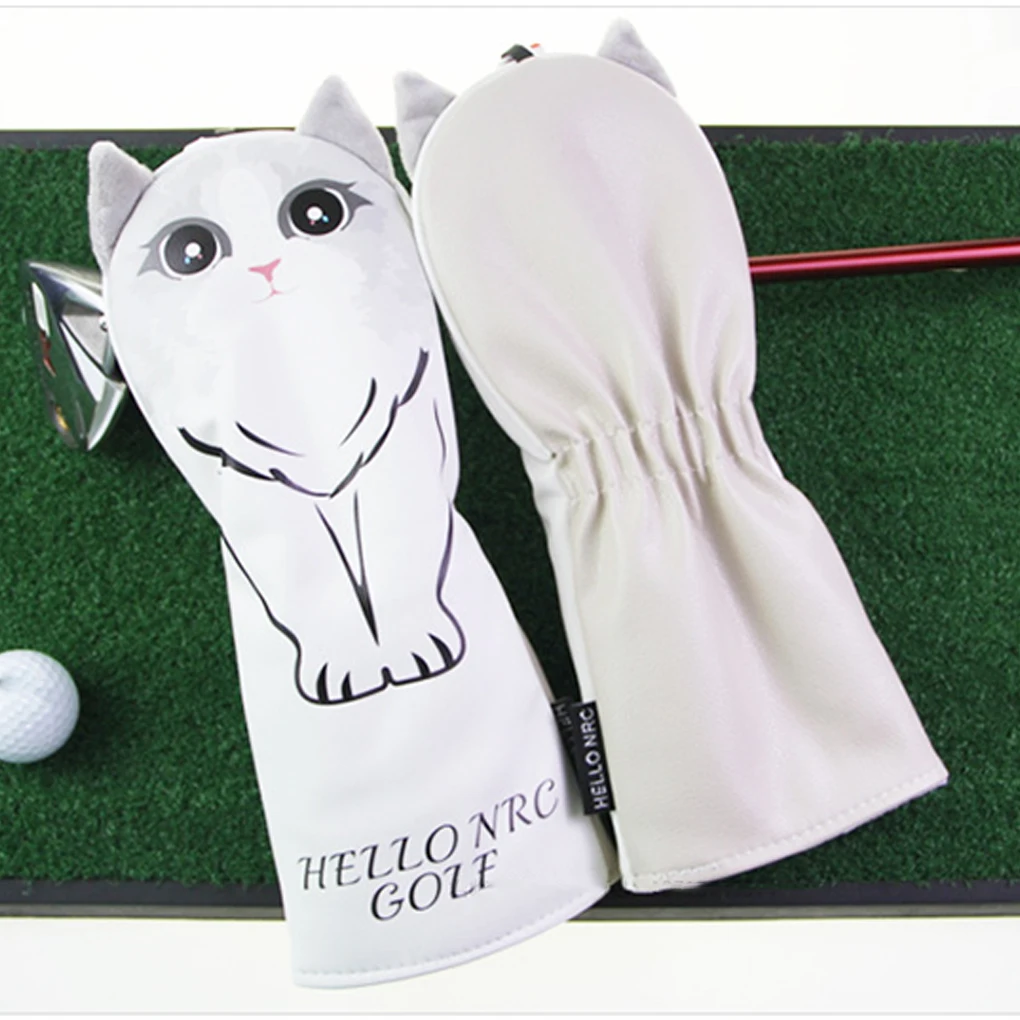 

Чехлы для головы гольф-клуба водонепроницаемые аксессуары для игры в гольф с мультипликационным принтом