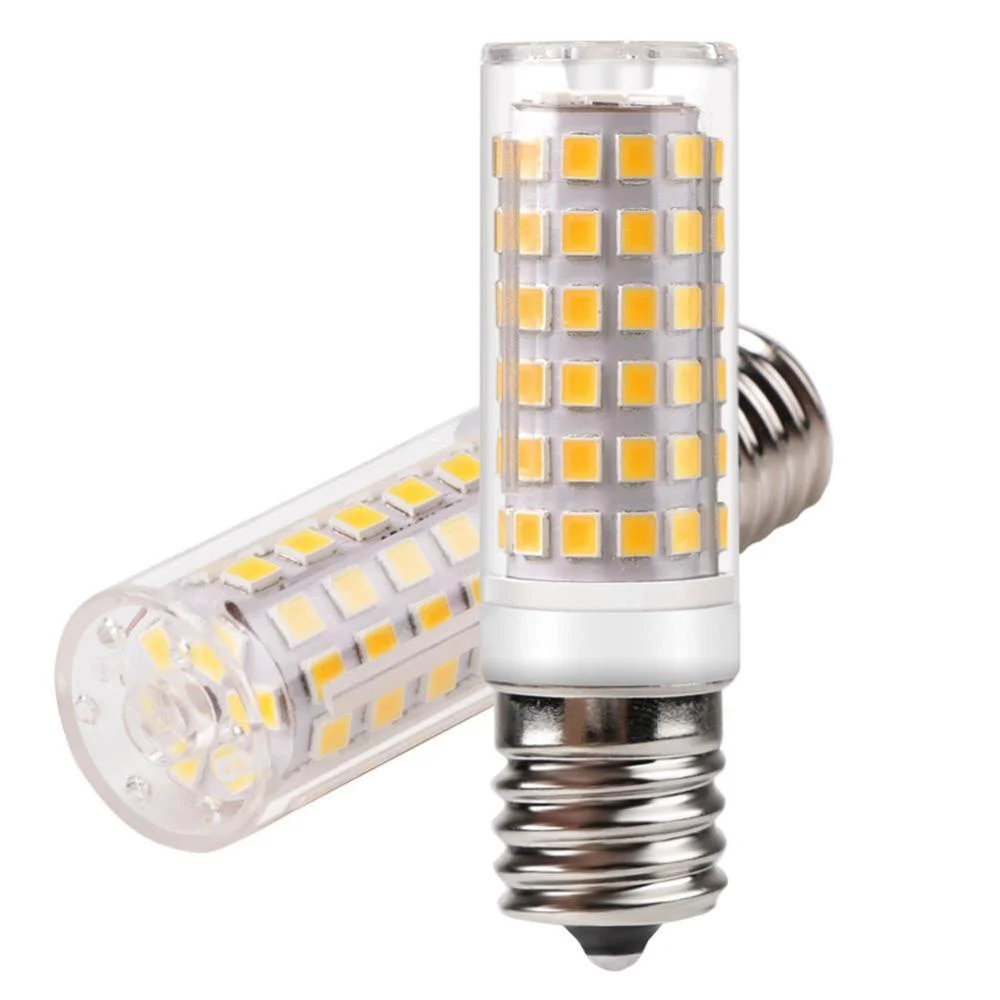 2 Lampadine LED E14 Rosse 1W | Luce Calda A Risparmio Energetico Per Casa, Corridoi, Bagno (AC 110-220V)