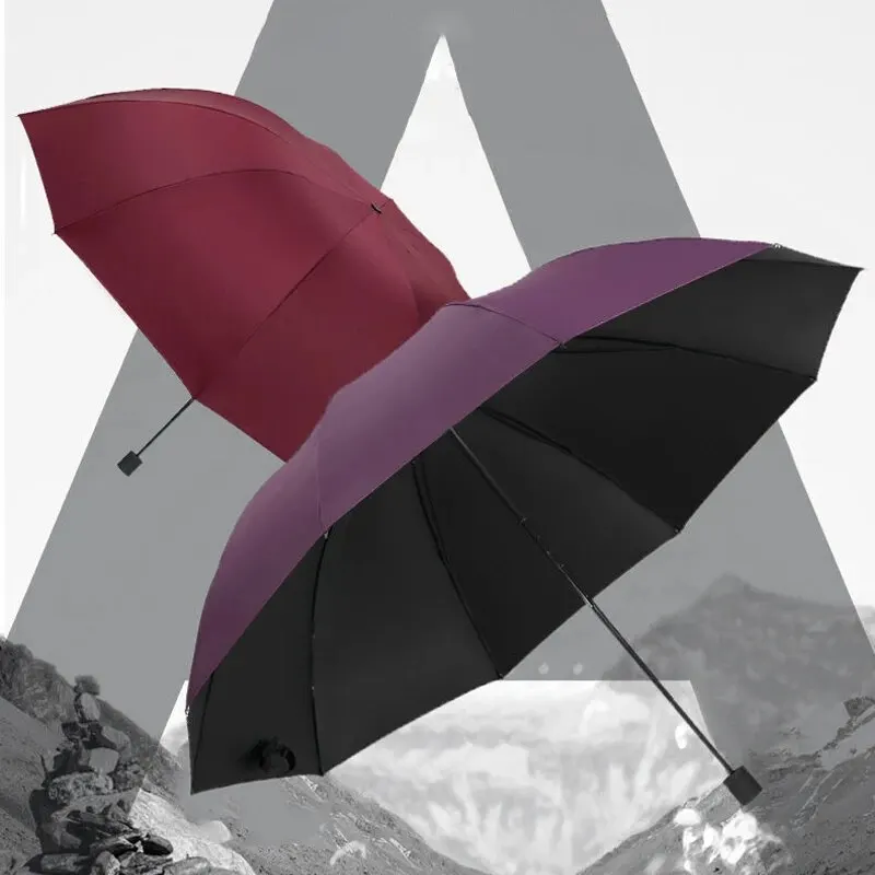130cm/51.18 Inch High-quality Ten-bone Umbrella, Reinforced Umbrella Frame, Strong Waterproof Windproof, Manual Large Umbrella 6