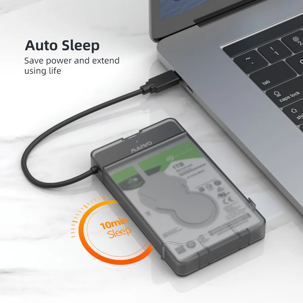 2.5-inch USB3.0 HDD Case Laptop Hard Drive External Box SSD Solid State Mechanical SATA Serial Port Hard Drive Box for PC solid state drive external hard drive external hard drive case ssd enclosure hard drive enclosure hard disk case external hard drive box hdd case enclosure