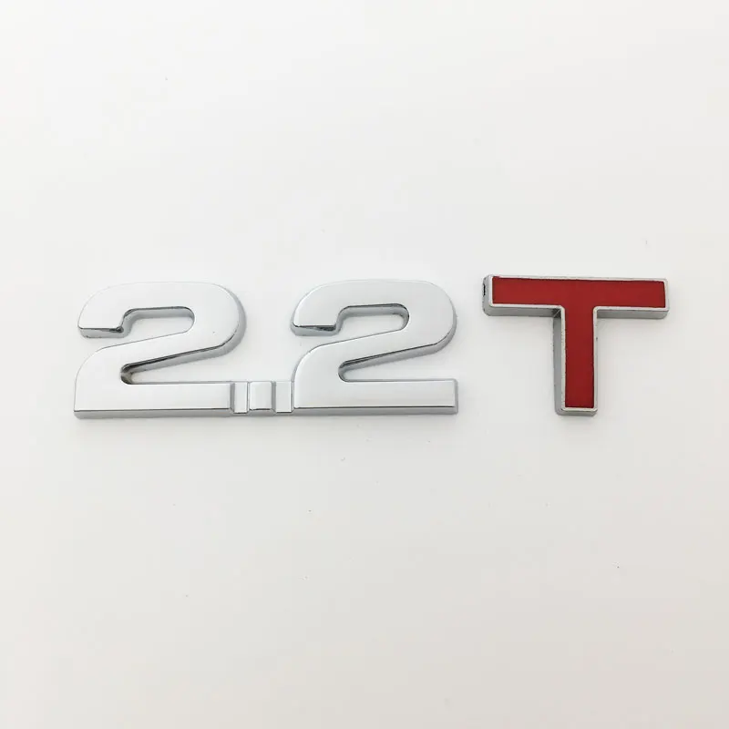 Car Styling GTD 3D emblema in metallo adesivo per auto