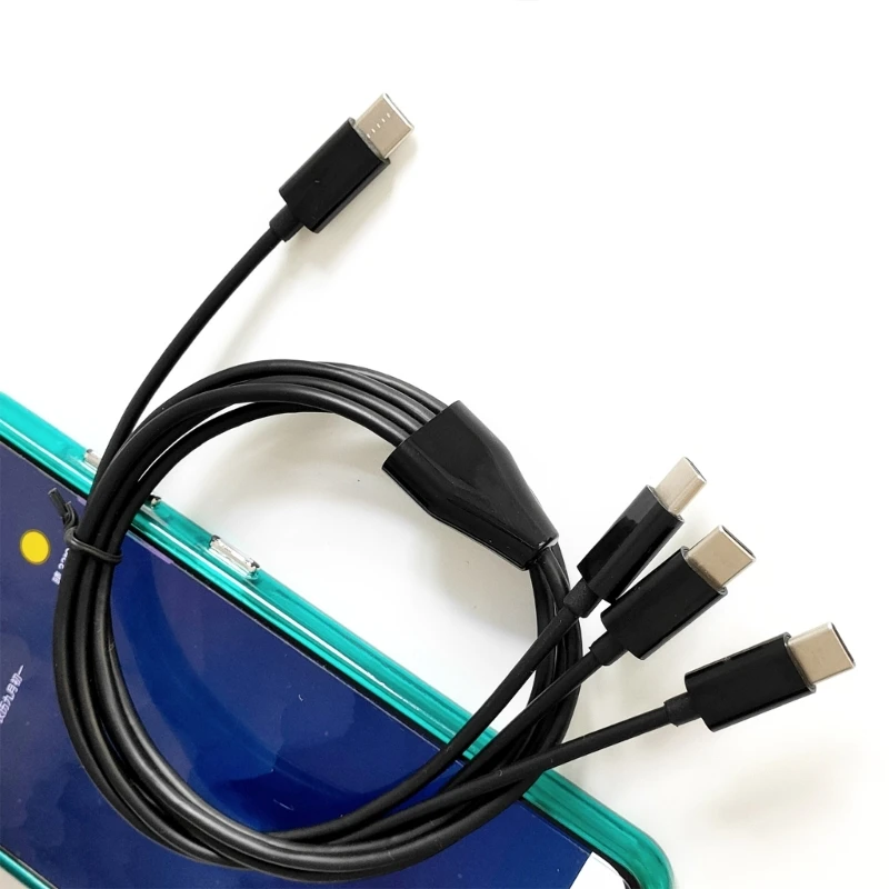 3 in 1 휴대전화 액세서리용 USB 유형 케이블 충전 USB 케이블 충전기 휴대전화 태블릿용 USB 케이블