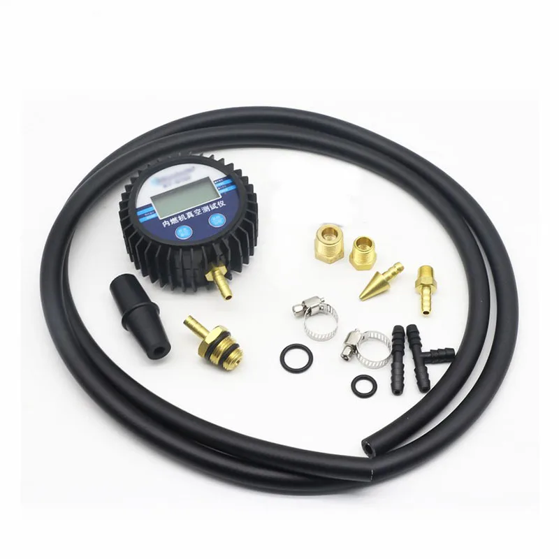 New Digital Car Engine Vacuum Pressure Gauge Catalytic Converter Three Way Catalysis Pressure Gauge Exhaust Blockage Tester