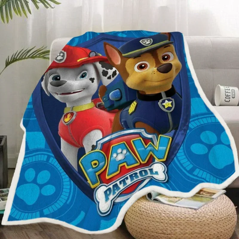 Manta de la patrulla canina, figura de Anime, patrulla canina