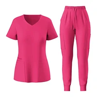 Uniformes chirurgicaux pour femmes, Articles de soins infirmiers, gommages cliniques, haut et pantalon, ensemble de vêtements de travail, vêtements médicaux pour médecins d'hôpital 3