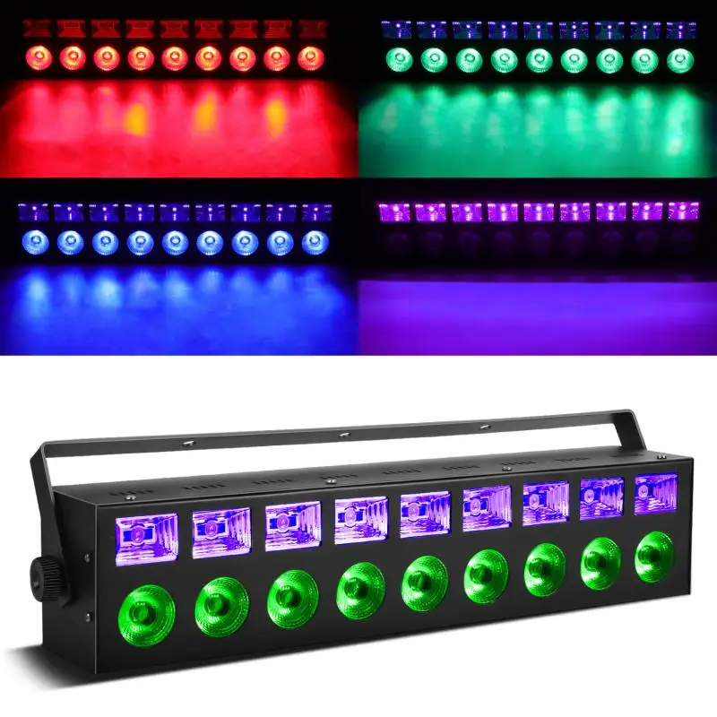 

18 LED 54W UV Violet Stage Black Lighting Effect Bar Black Party Holiday Birthday Wedding Club DJ Disco Wall Washer Lights