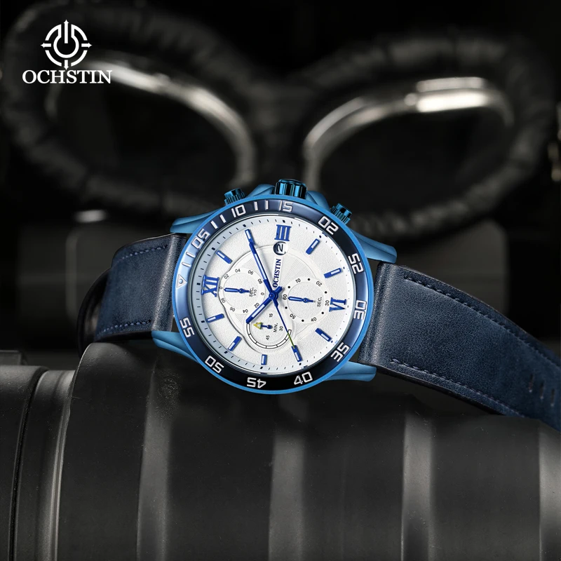 OCHSTIN2024 cross-border hot models pilot series multi-function quartz core sports trend men's quartz watches