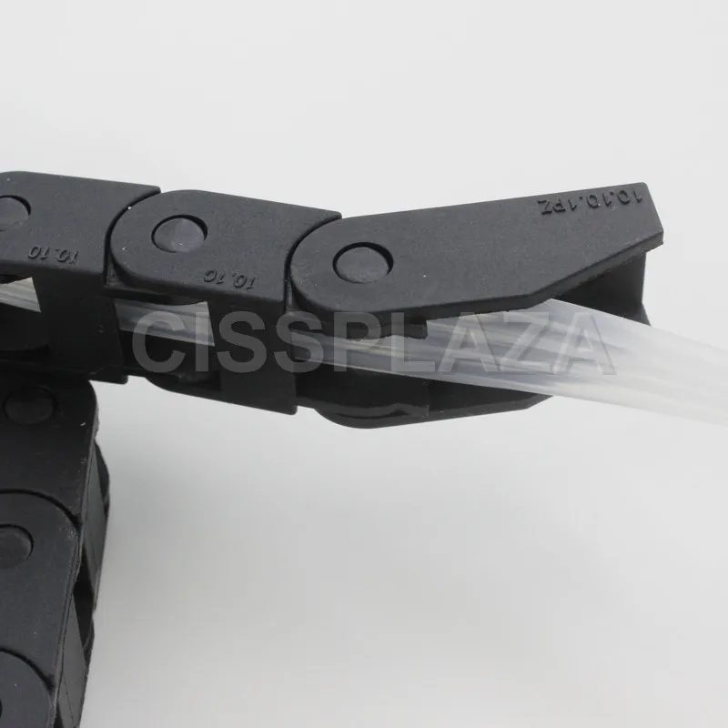 CISSPLAZA 1set 24 inch CISS system With permanent Chips compatible For hp 711 Designjet T120 T520 printer With Chain