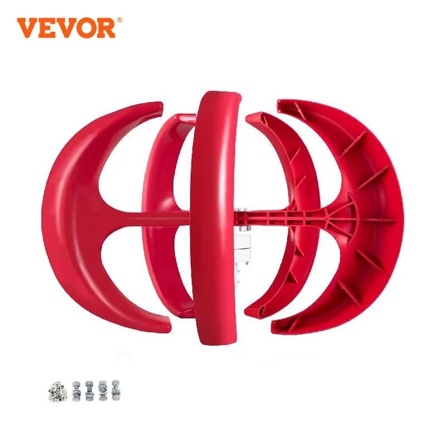 VEVOR Lantern Wind Turbine, 12V/100W Vertical Turbine Generator