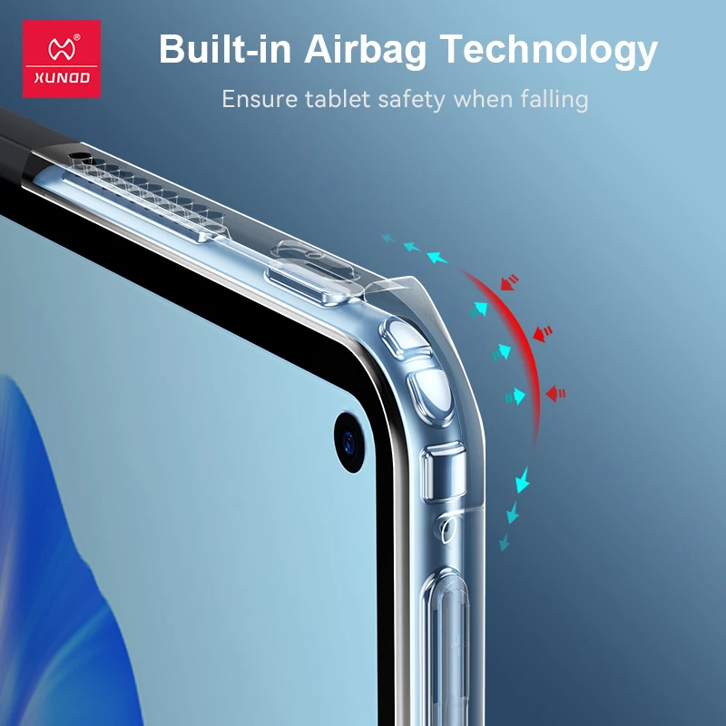 Xundd-case de Tablet Transparente à Prova de Choque Capa Protetora para Huawei Matepad Pro 10.8 11 13.2 in 2023 - Imagem 5