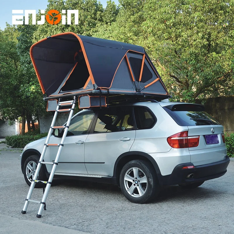 

Grey Roof Top Camping Tent Hard Shell Car Tent Roof Top Tent Premium Quality 2021 new Designed Hot Sale