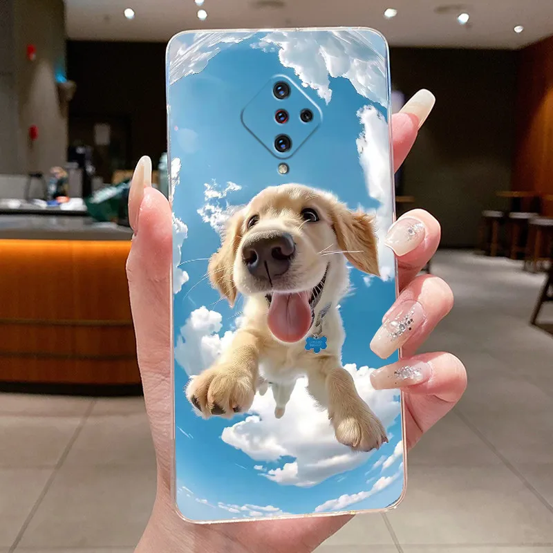 Luxury Cute Dragon Transparent Soft TPU Back Cover Phone Case