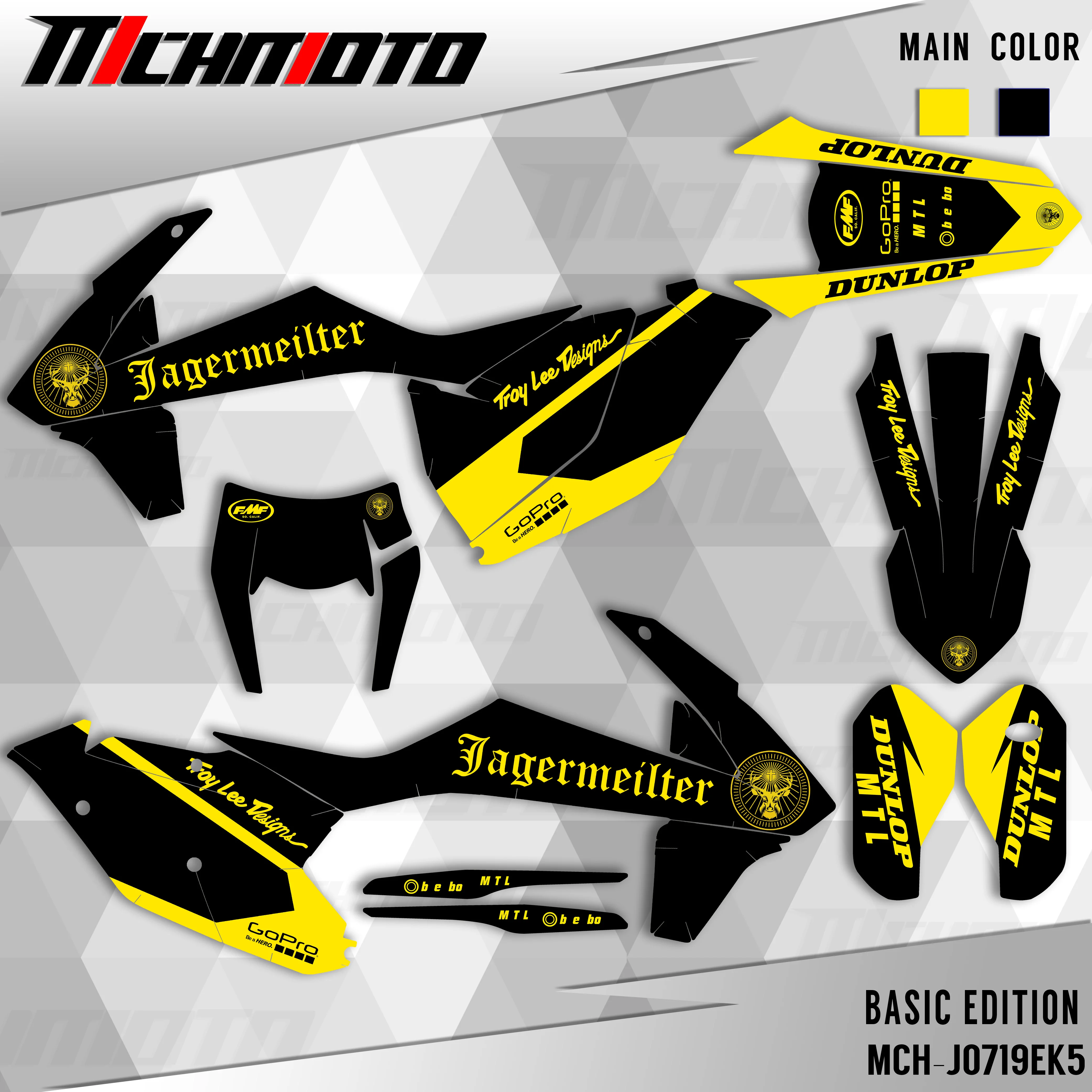 MCHMFG KTM EXC EXCF XCW 2017 2018 2019 ׷ Į ƼĿ,  001