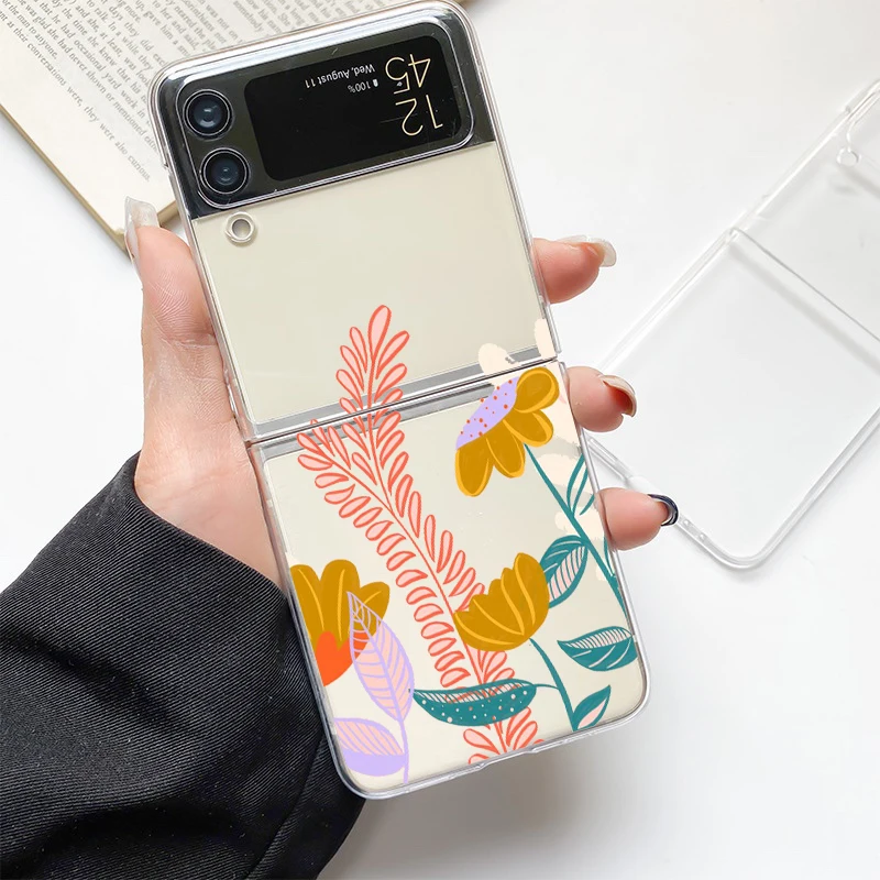 Cute Cartoon Candy Painted Fashion Phone Case - Hard Folding Clear Cover Gift