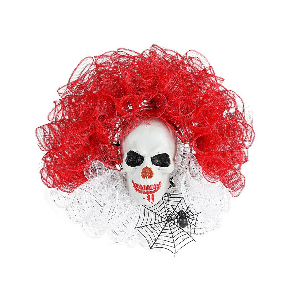 

Венки на Хэллоуин, маски клоуна, декоративные дверные подвески, призрак, фестиваль, настенное лицо