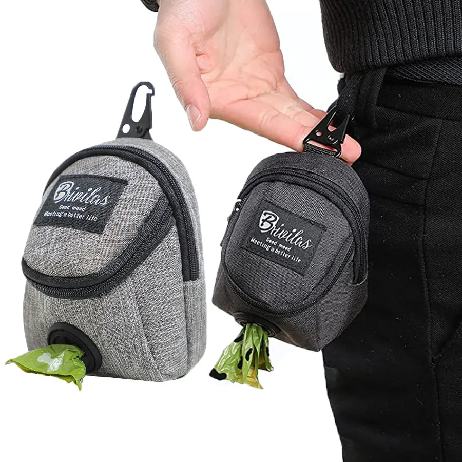 Pet Dog treat pouch Portable Multifunction Dog training bag Outdoor Travel Poop Bag Dispenser Durable Pet accessories