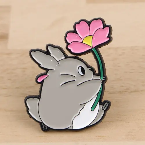 Cute Animal Enamel Pin Anime Movie Badges on Backpack Women's Brooches Hat Lapel Pins Cosplay Accessories Toys Kids Gifts