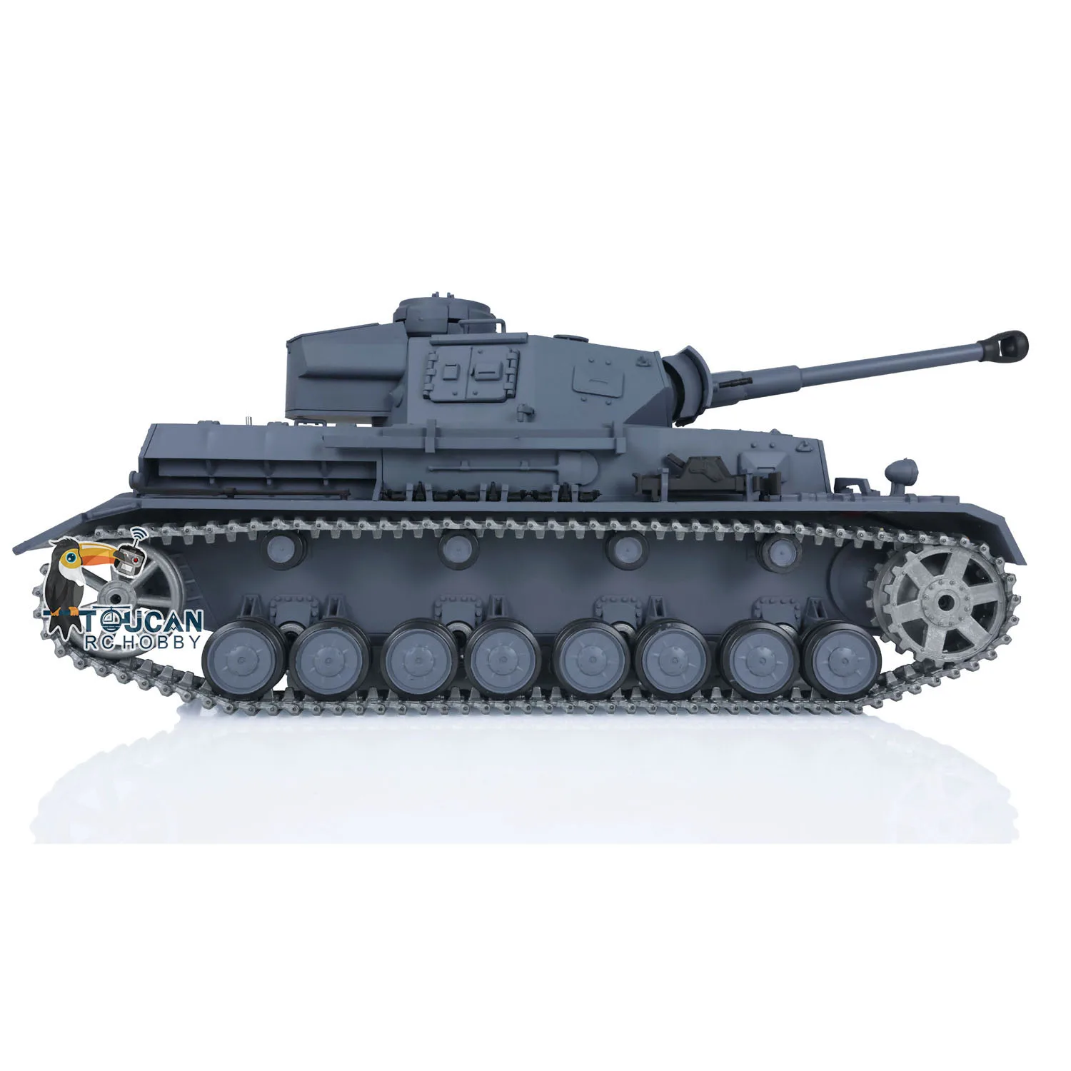 HENG LONG Toys 1/16 TK7.0 German Panzer IV F2 RTR RC Tank 3859 Metal Tracks Steel Motor BB Airsoft Smoke Boy TH17398-SMT4 5