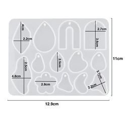Geometric Silicone Mold for DIY Jewelry and Crafts (37)