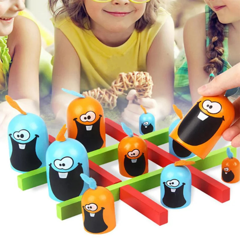 Skill Building Educational Toy Indoor Gobblet Gobblers Board Game Toy for Kids Educational Toy Indoor Board Game Toy for Kids