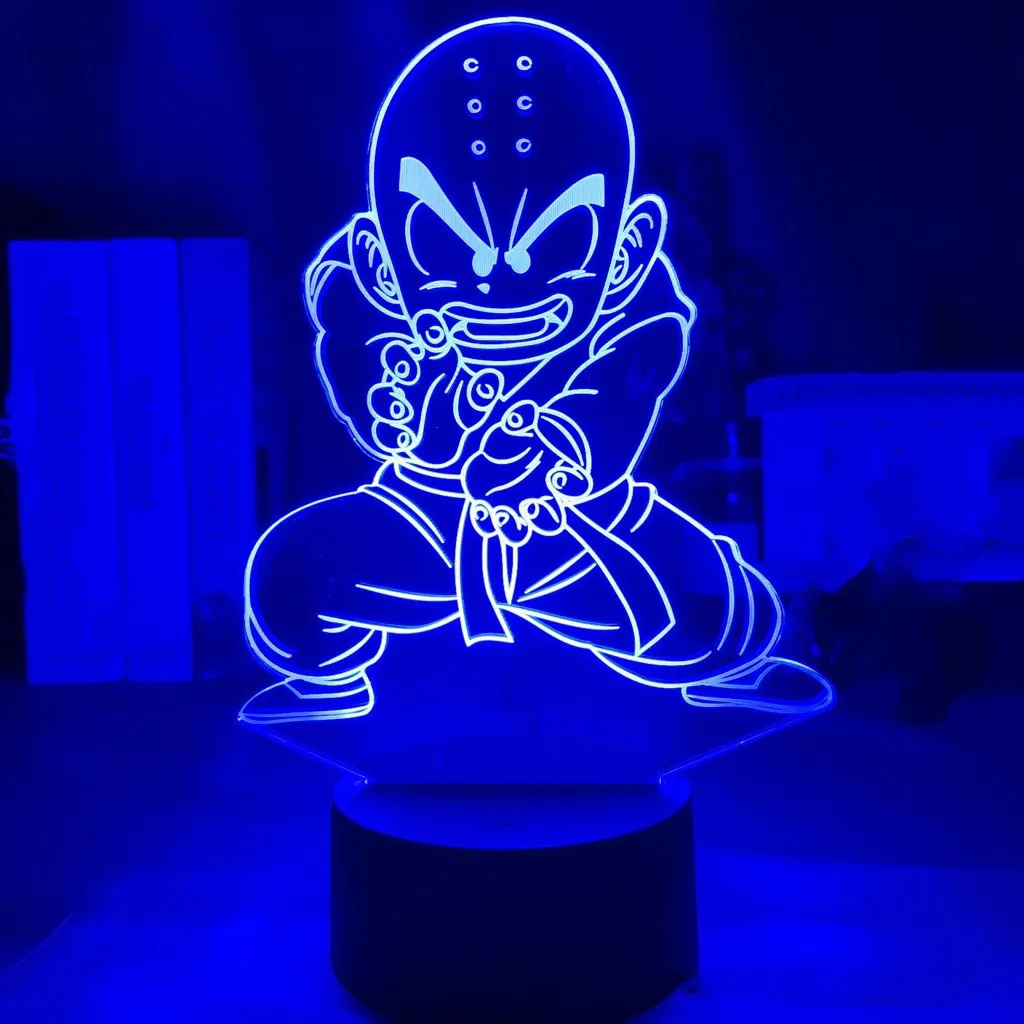 Dragon Ball Son Goku Lâmpada LED Super Saiyan Ultra Instinto Goku Luta  Anime 3D Night Light Manga Lampara Presente Lampara Colorido - AliExpress